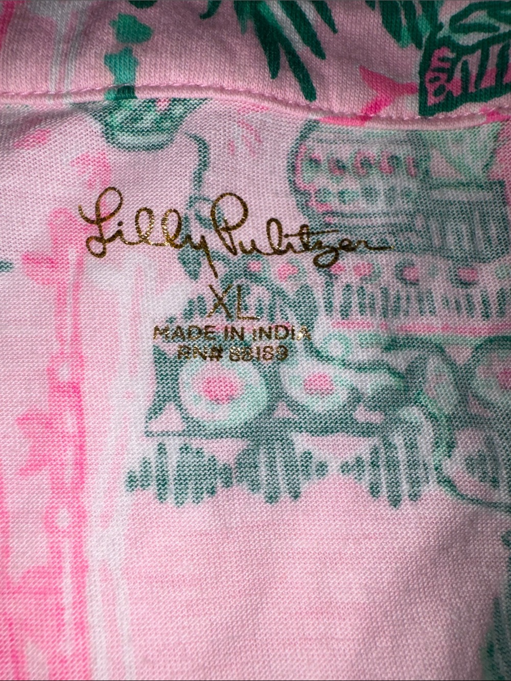 Lilly Pulitzer Lorina “Mandevilla Baby Always Worth It” Swing Dress - Picture 6 of 7